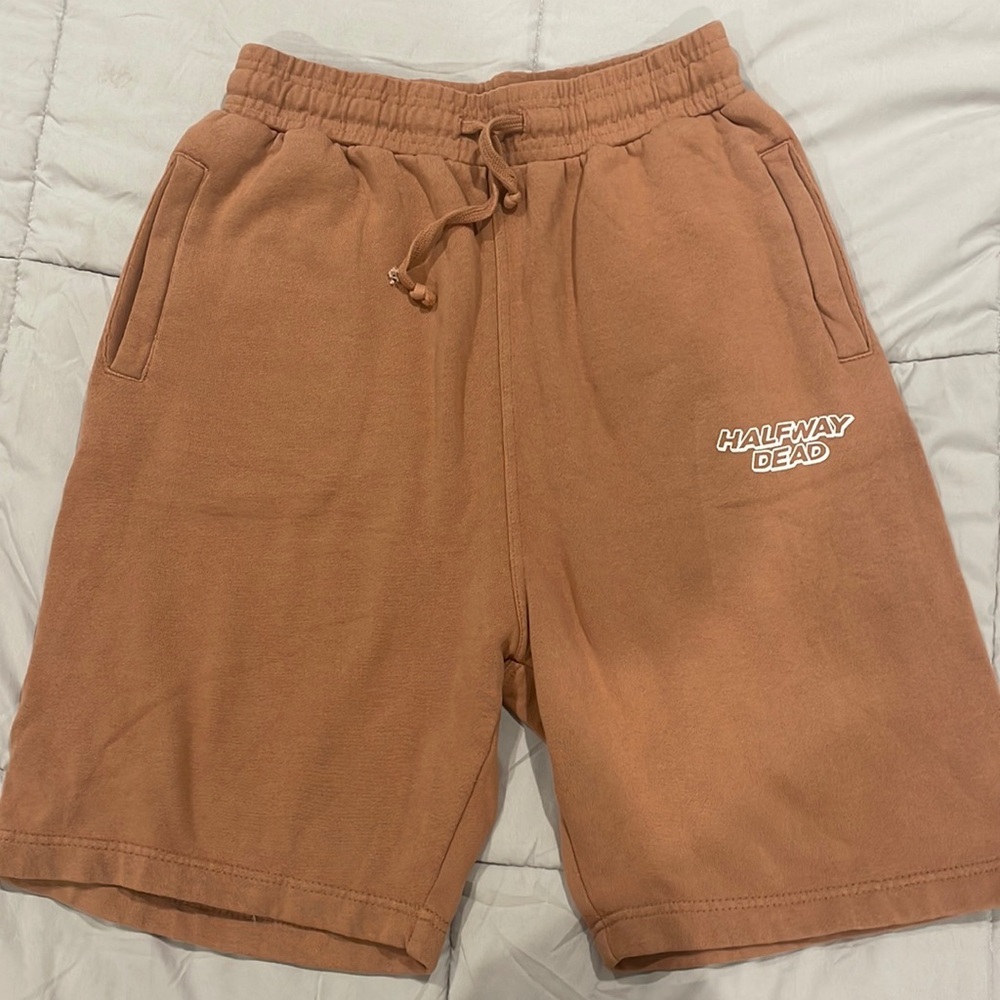 Halfway Dead Men’s Sweat Shorts Large